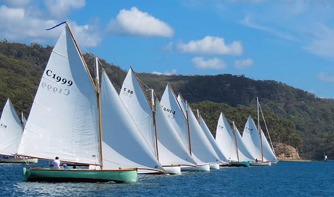 Couta start on Pittwater Wattle Cup © Bob Fowler
